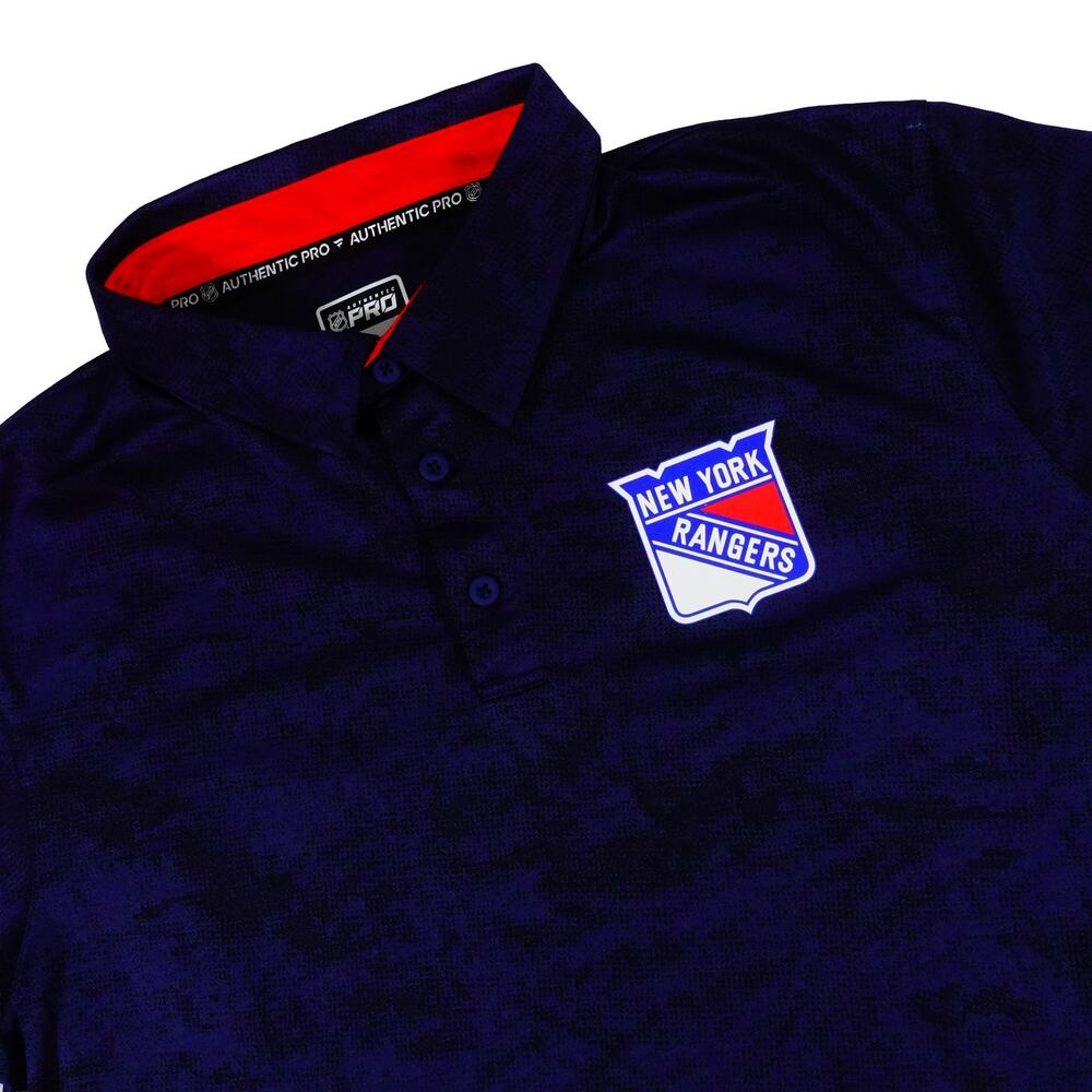 NY Rangers Fanatics Performance NHL Pro Authentic Golf Polo Shirt Men's XL